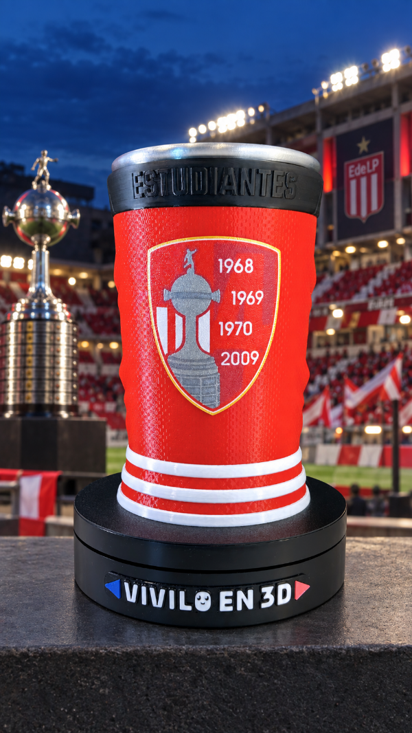 Producto - VASO CHOPP 500ML ESTUDIANTES DE LA PLATA CAMPEON DE AMERICA - 1
