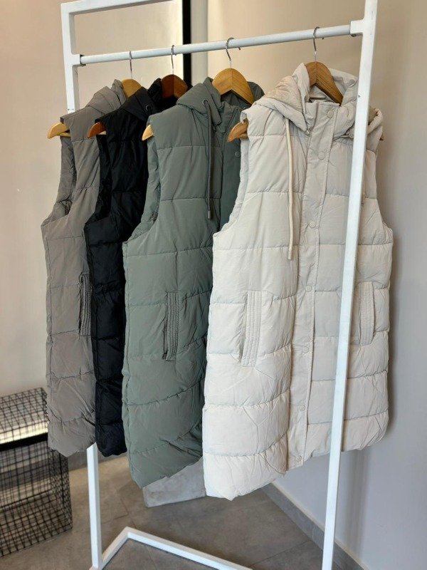 Producto - Chaleco engomado c/piel LARGE