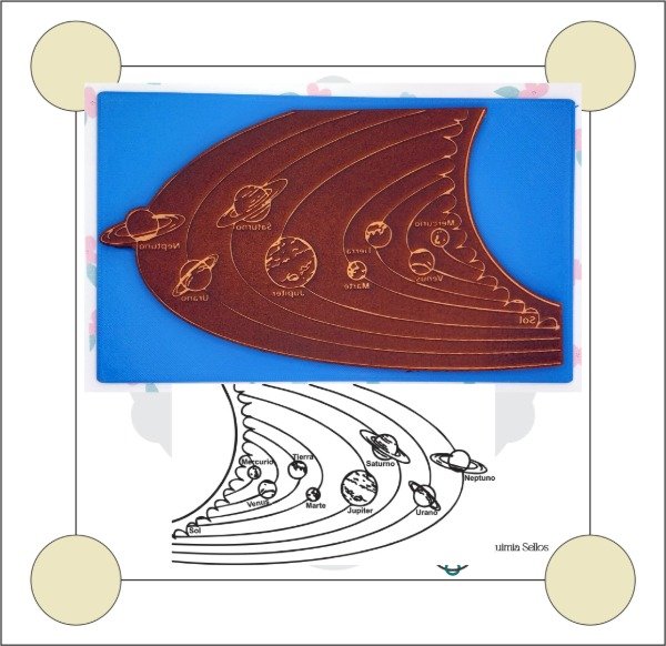 Producto - Sistema Solar Con Nombres