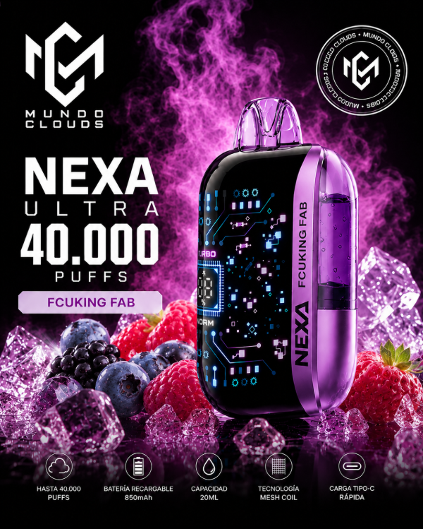 Producto - NEXA ULTRA 40.000 puffs - FCUKING FAB