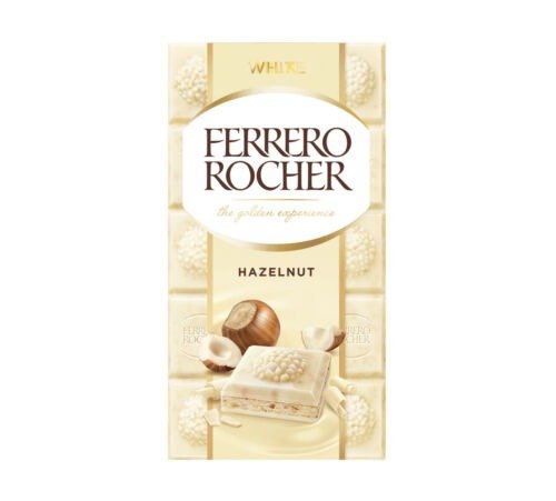 Producto - Ferrero Rocher White Chocolate Hazelnut 1 x  90G