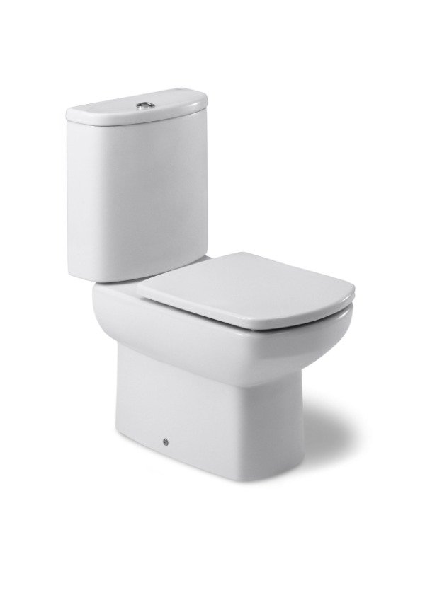 Producto - Inodoro largo de pie con salida dual Dama Senso