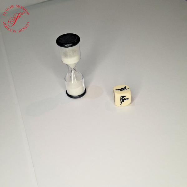 Producto - Dado erotico + reloj de arena