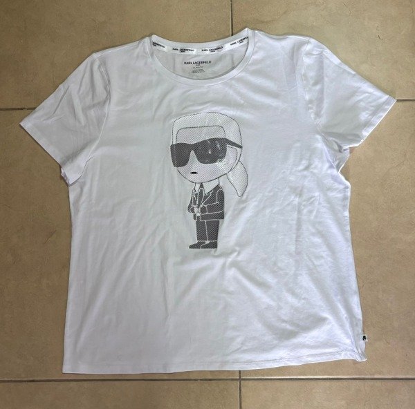 Producto - Remera Karl Blanca Talle XL