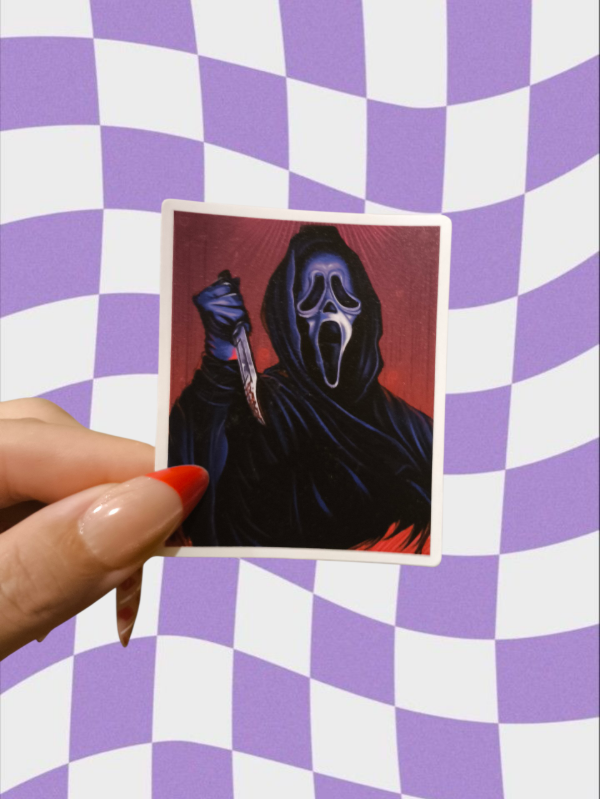 Producto - Sticker Vinilo Ghostface 004