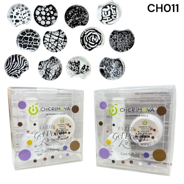 Producto - KIT DE POQUE GEL CON BASE COAT CHERIMOYA