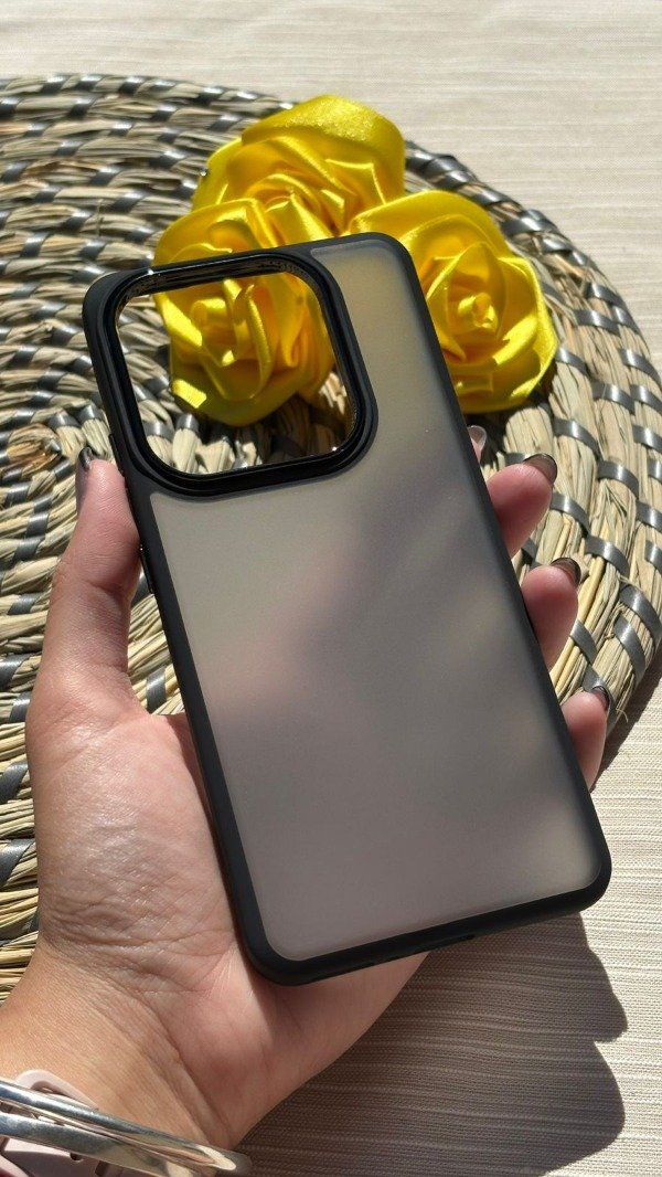 Producto - Case cristal negra - Xiaomi redmi note 14 5g