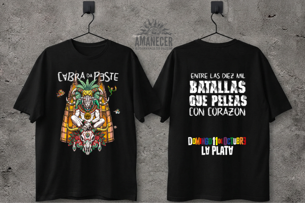Producto - Remera Cabra Da Peste en La Plata