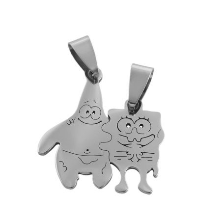 Producto - Dije Bob Esponja y Patricio Compartir