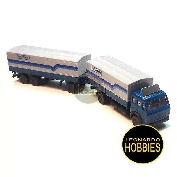 Producto - Camión con Remolque Mercedes Benz NG 1632 Albis Escala 1/160 Wiking 90940
