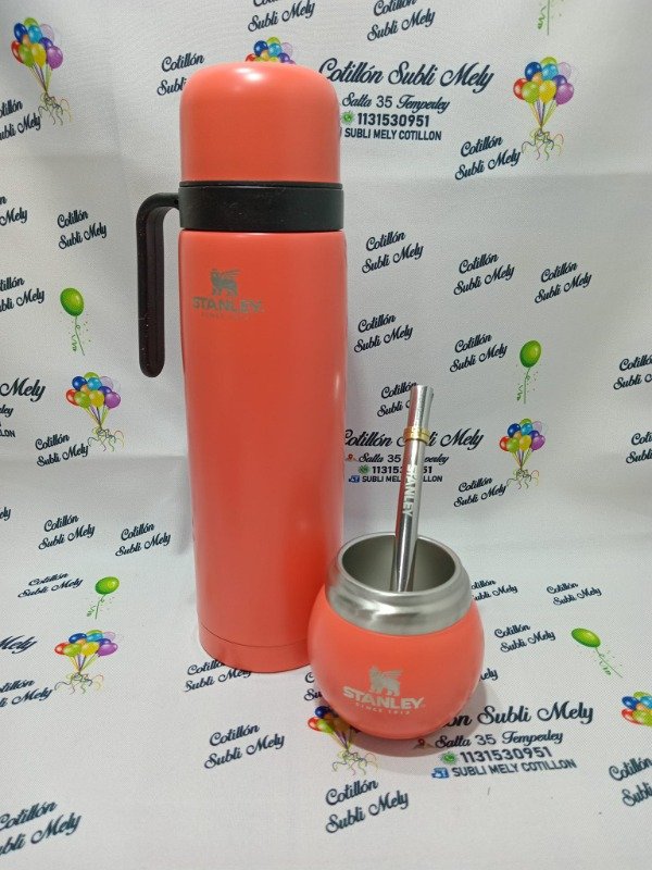 Producto - TERMO DE 1.2 LT MATE Y BOMBILLA