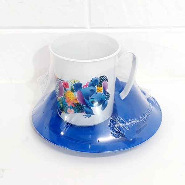 Producto - Set de taza y plato "Stitch"