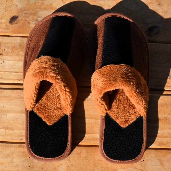 Producto - Pantuflas con corderito - 1