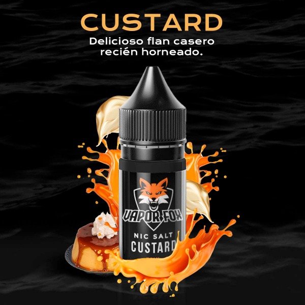 Producto - SALT VAPOR FOX Custard 30ml