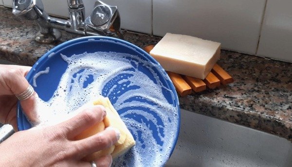 Producto - Detergente Sólido Ecológico Biodegradable para Vajilla 200 g - Dayko - 4