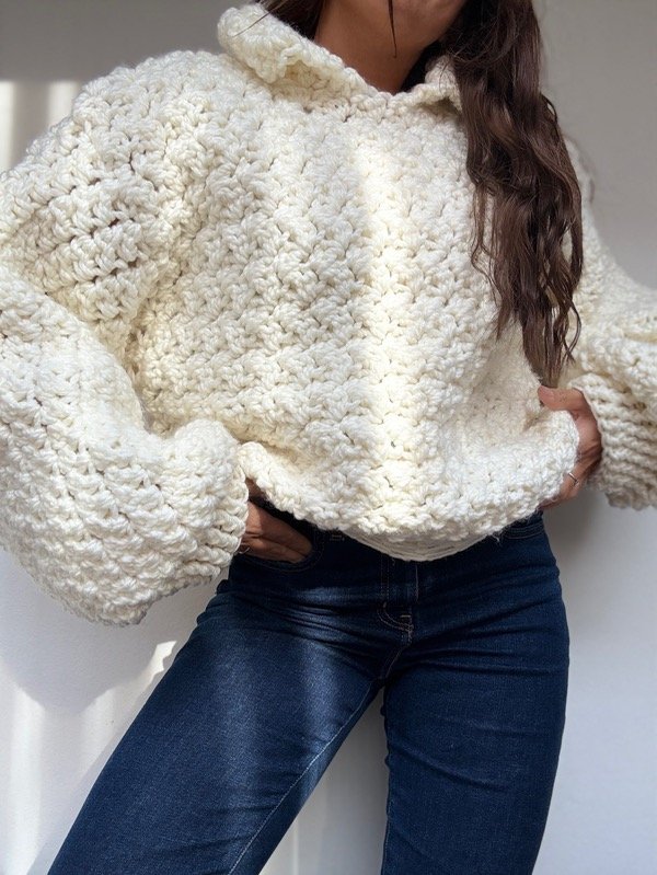Producto - Sweater Cordillera - CRUDO - 0