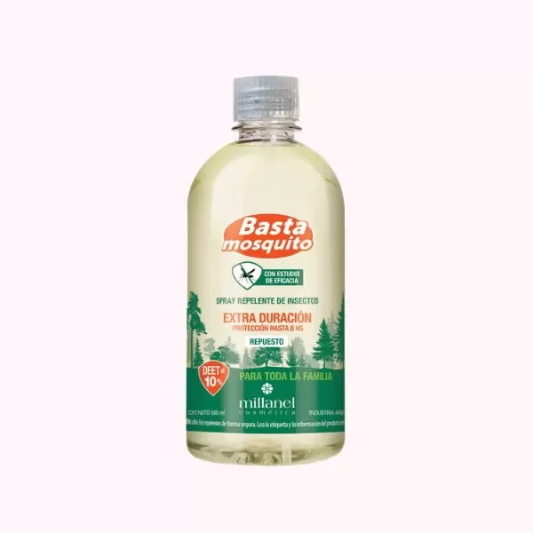 Producto - Repuesto Repelente Basta Mosquito 500 ml