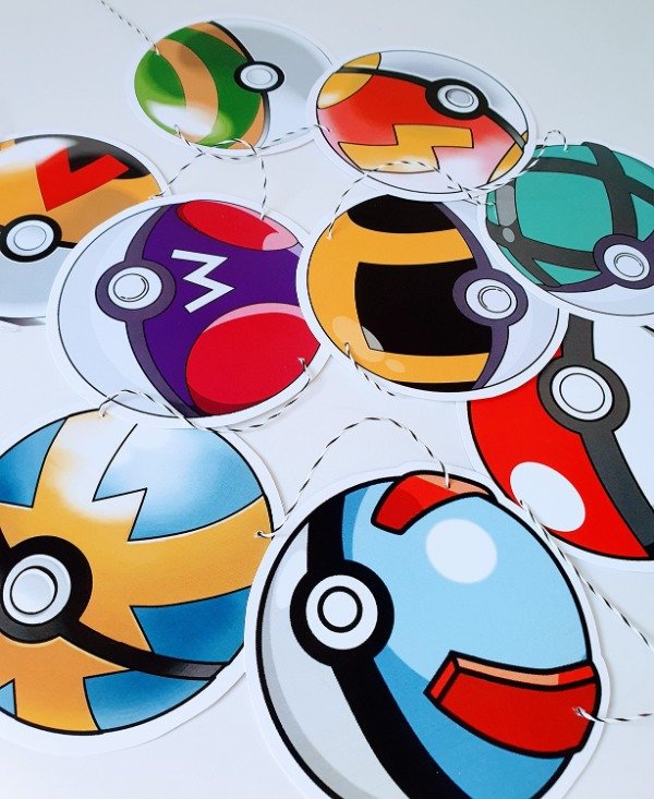 Producto - Pokemon Set X 3 Guirnaldas Banderin + Guirnalda - 5