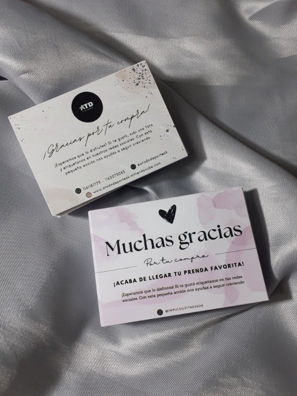 Producto - Combo tarjetas