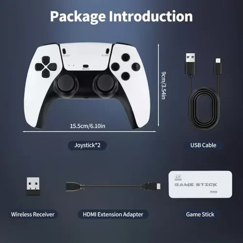 Producto - Consola Retro Game Stick Pro M15 4k Hdmi - 2