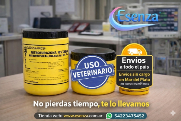 Producto - NITROFURAZONA CREMA 1000 GRS IQB USO VETERINARIO