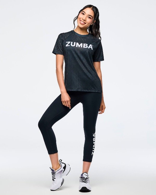 Producto - Zumba Basic Mesh Crew Neck Top - 3