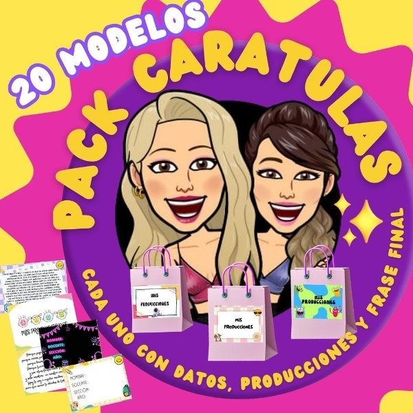 Producto - PACK CARÁTULAS NIVEL INICIAL