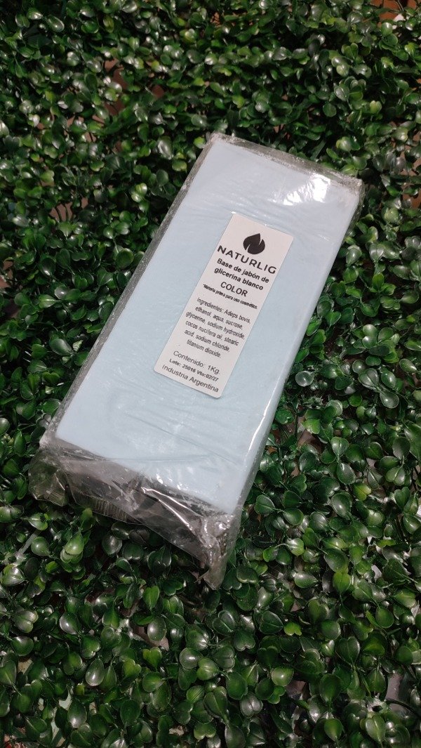Producto - Jabón de glicerina celeste 1K - 0