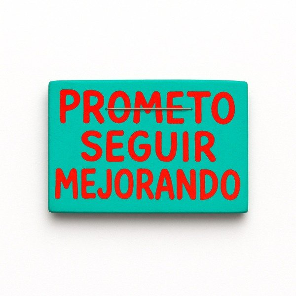 Producto - Prometo seguir mejorando - pin