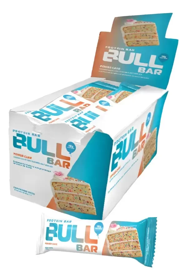 Producto - Bull Bar Protein Bar 60g Pack X12 Unid. 18g Proteína