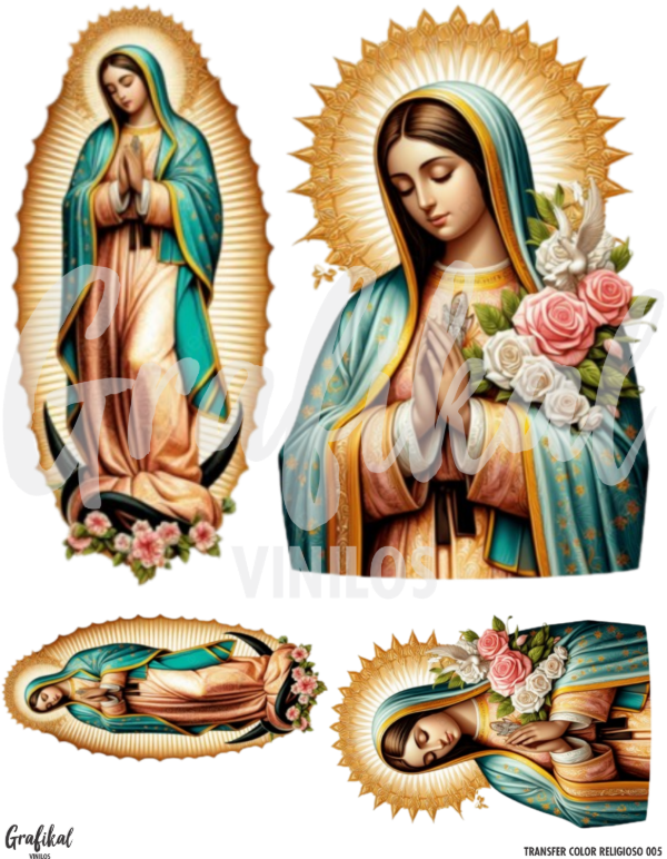 Producto - Transfer Color Religioso 005