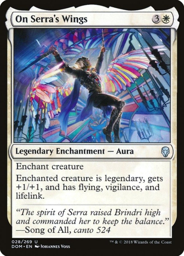Producto - On Serra's Wings  Dominaria