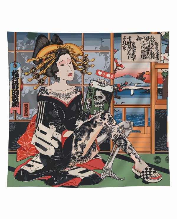 Producto - Tapiz Geishas Tatuadas