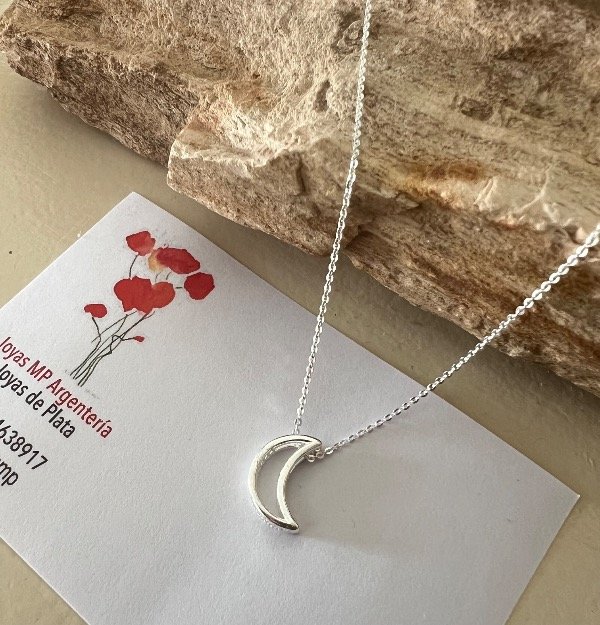Producto - Cadena Luna de plata - 0
