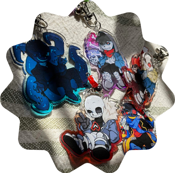 Producto - Llaveros - Sans AUs - 0