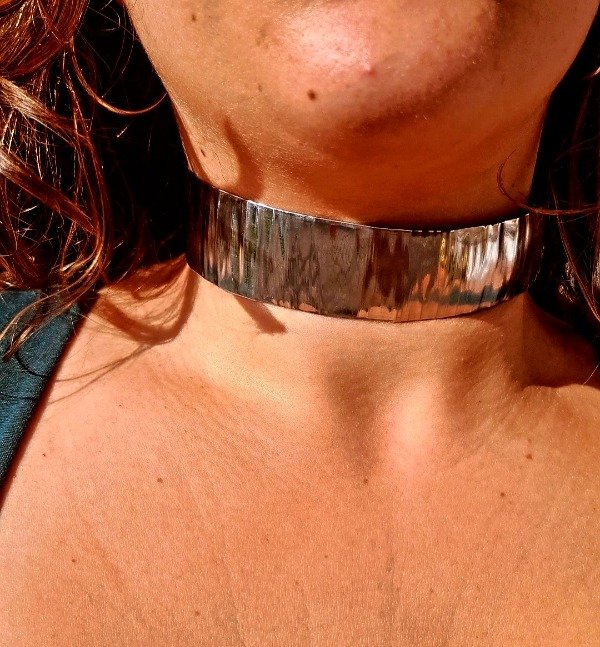 Producto - Choker  Juana ola acero - 1