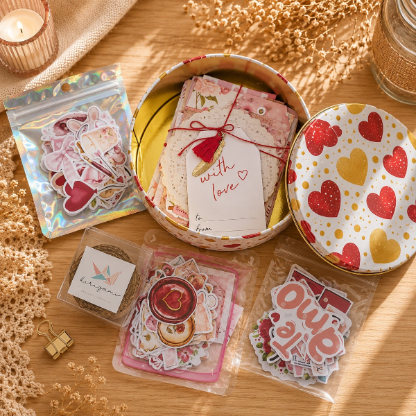 Producto - Lata Romantica "With Love"