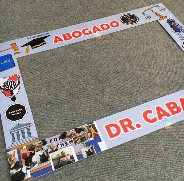 Producto - CARTEL PERSONALIZADO - 70 X 50 CM