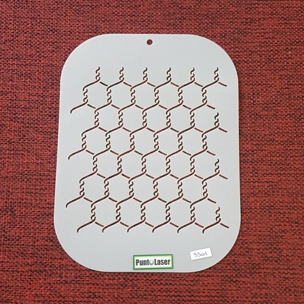 Producto - Stencil - 20 x 15 cm - Cod. 3301