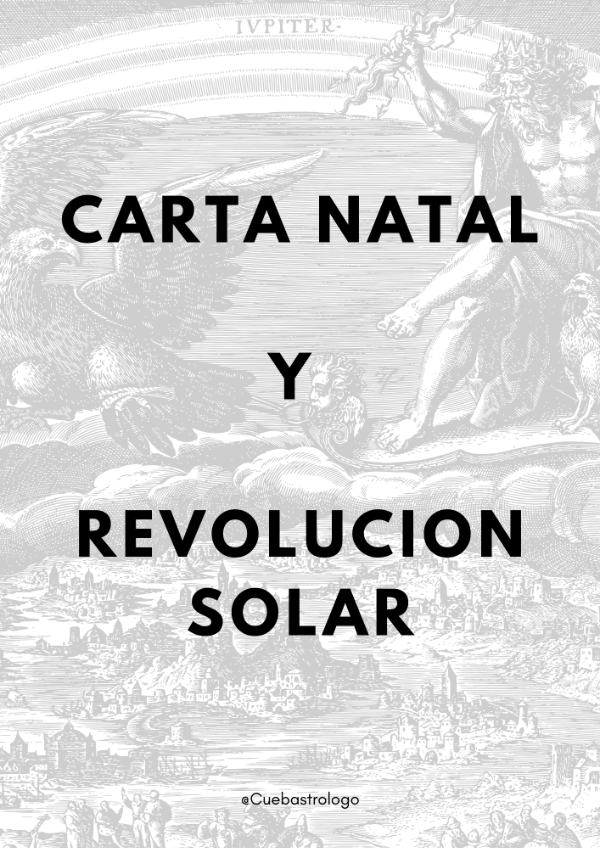 Producto - Carta Natal + Revolución Solar