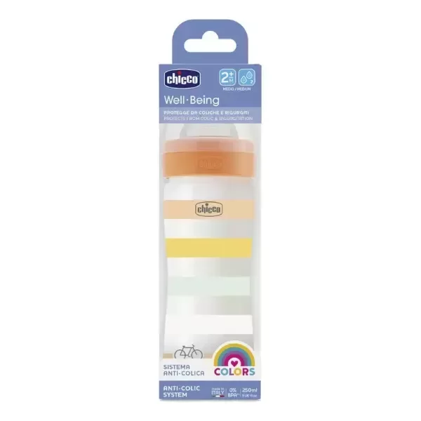 Producto - Chicco - Mamadera Well Being x 250 - 0