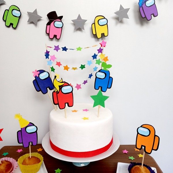 Producto - Toppers de Among Us