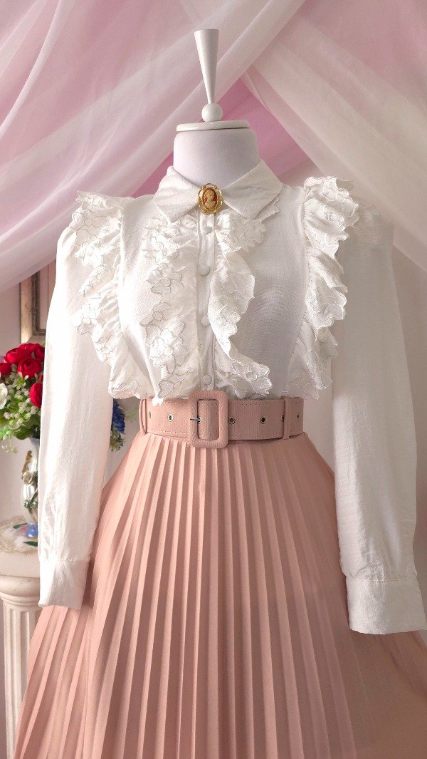 Producto - Camisa Gina Blanca! IMPORTADA NUEVA