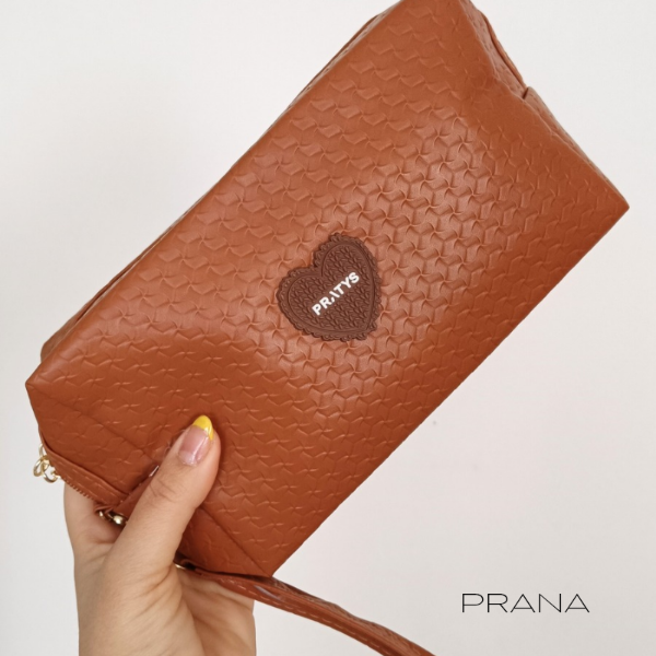 Producto - Neceser Corazón Canela