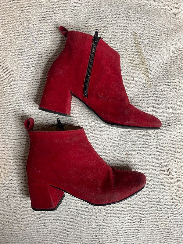 Producto - Botas Velvet red T.37 - 1