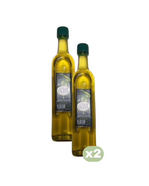 Producto - Aceite de oliva EXTRA VIRGEN 500ml x 2 unidades