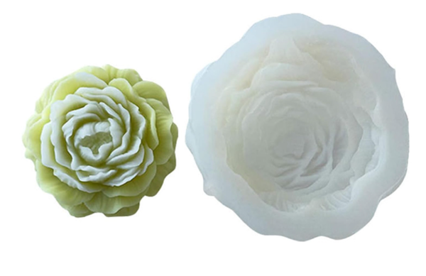 Producto - Flor peonia chica 3d