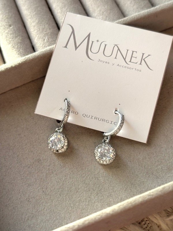 Producto - Argollas cubanas con dije cubic
