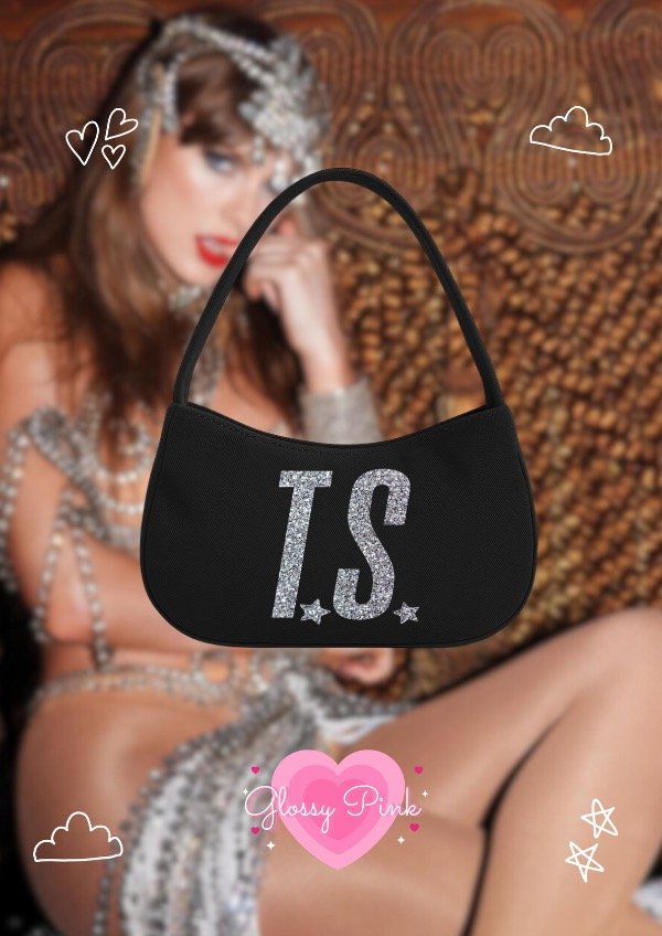 Producto - Mini Mini Bag T.S - VINILO GLITTER PLATEADO