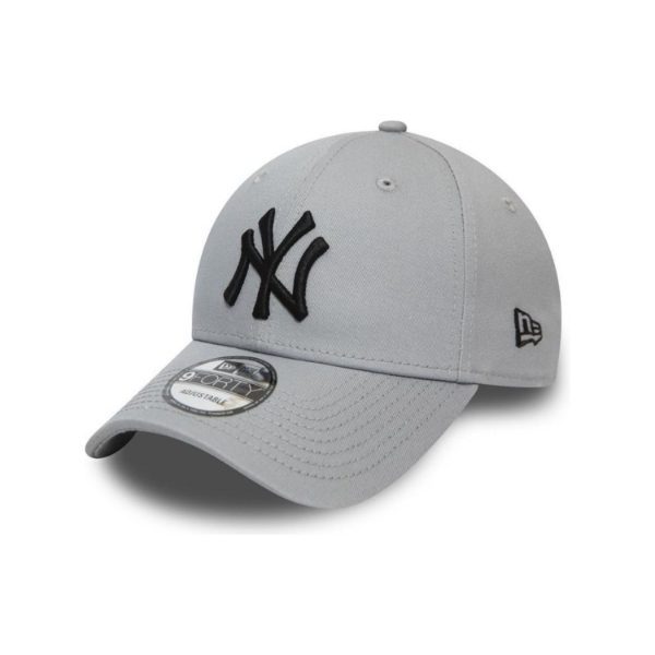 Producto - Gorra NY Gris y Logo Negro